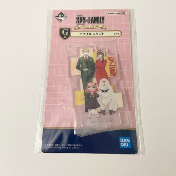 Spy X Family Bandai Acrylic Stand Ichiban Kuji Japan - Picture 10 of 11